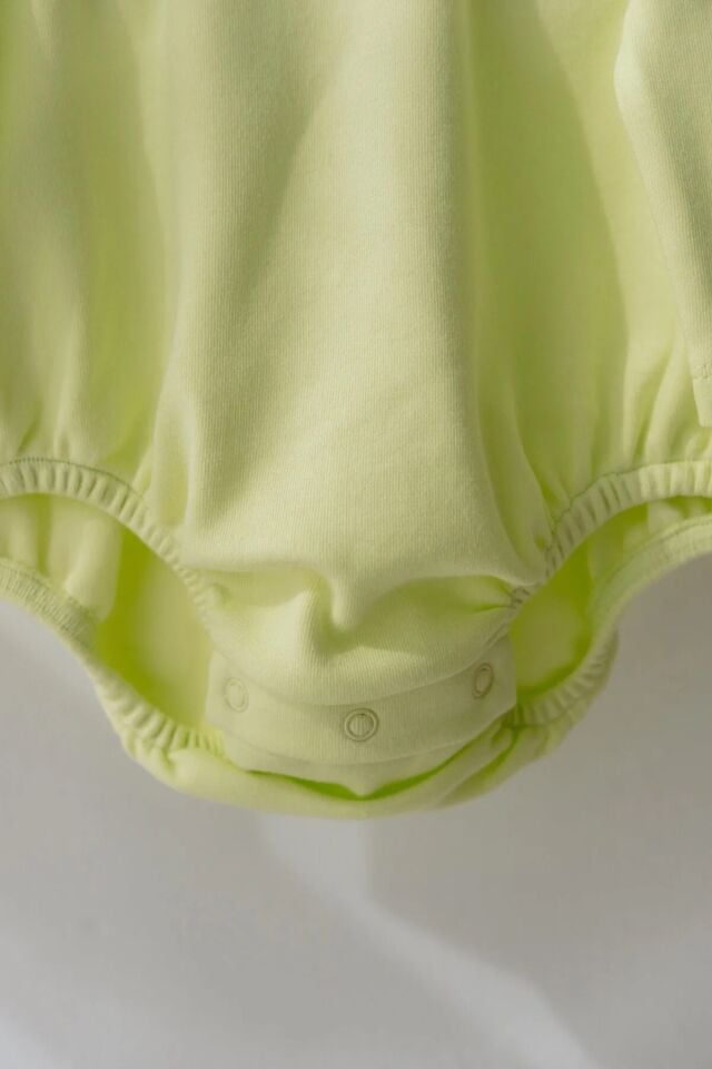 %100 Pamuk Civciv Kostüm Body & Şapka Seti – Unisex Bebek Hediye Seti