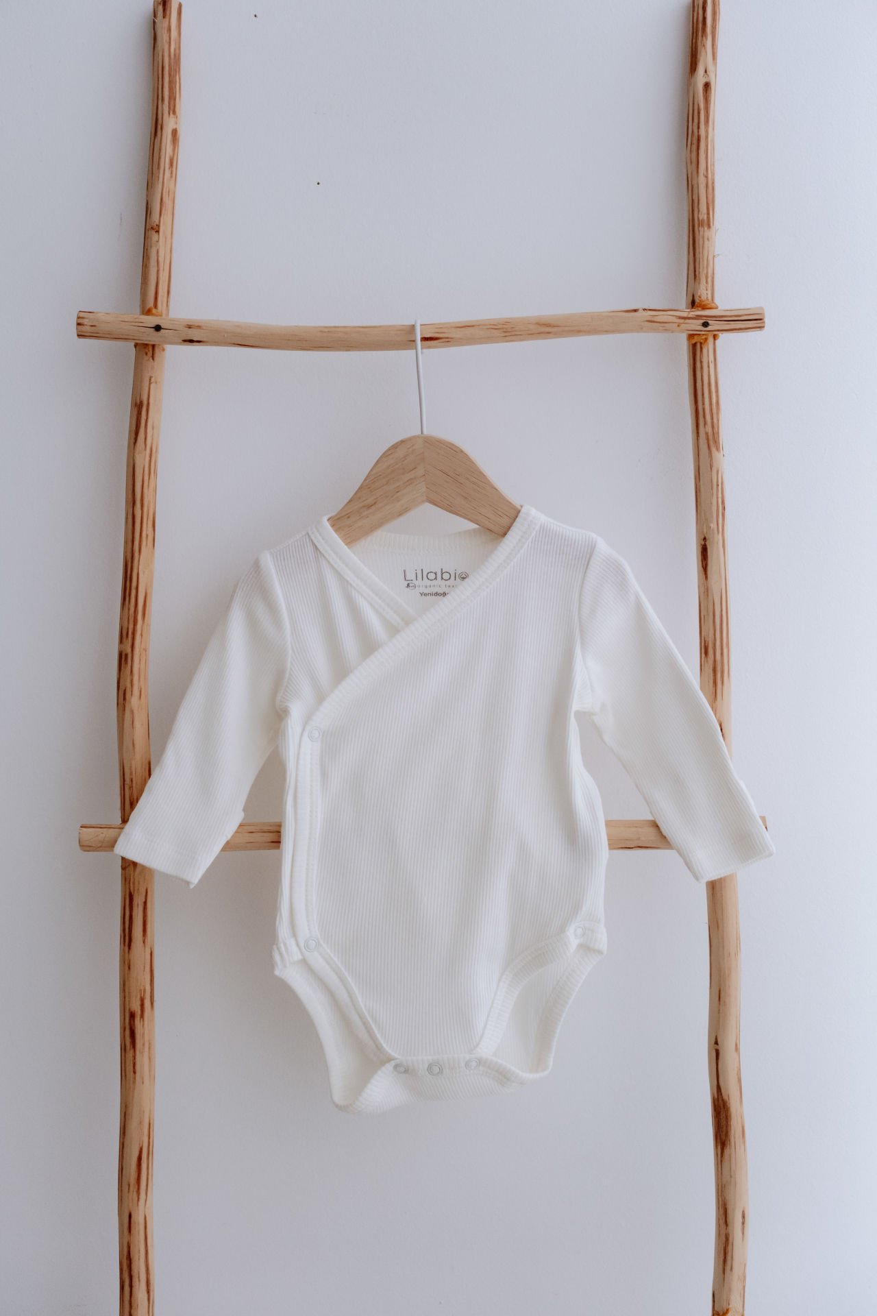 %100 Pamuk Uzun Kollu Kaşkorse Kimono Bebek Body