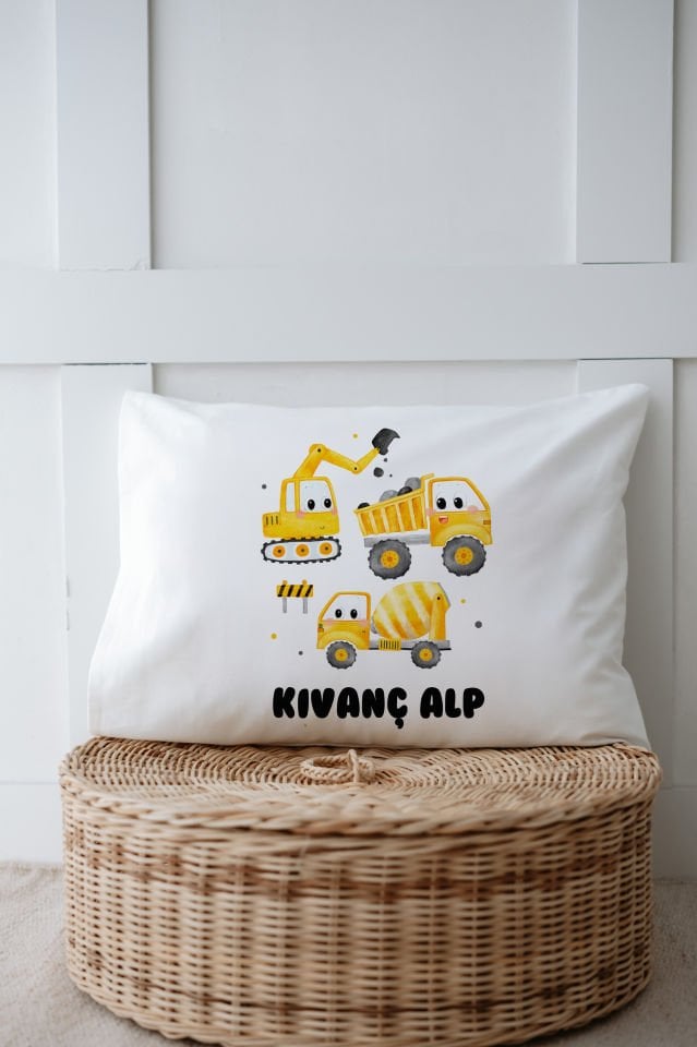 %100 Organik İsme Özel 6lı Hastane Çıkışı Tulum Set Kamyon