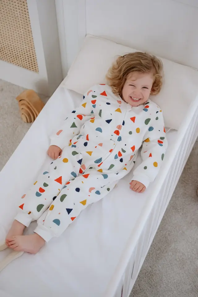 Kız Erkek Çocuk 1.5-2 Tog Desenli Uyku Tulumu