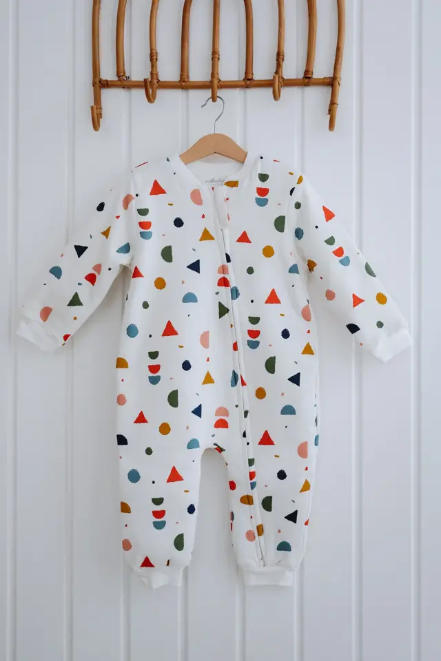 Kız Erkek Çocuk 1.5-2 Tog Desenli Uyku Tulumu