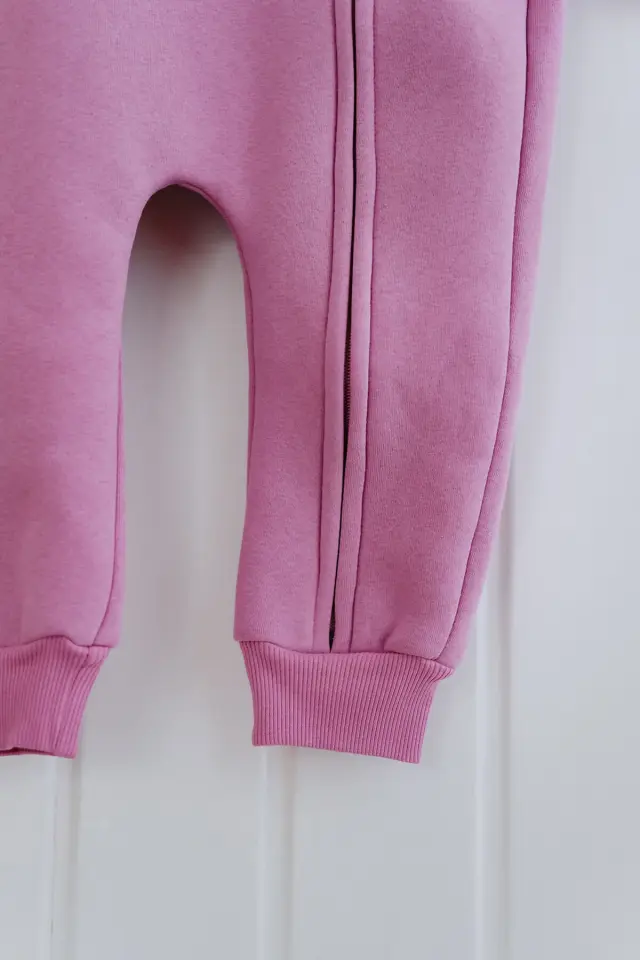 Kız Erkek Çocuk 1.5-2 Tog Desenli Uyku Tulumu Mor