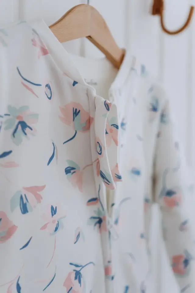 Kız Erkek Çocuk 1.5-2 Tog Desenli Uyku Tulumu Çiçek