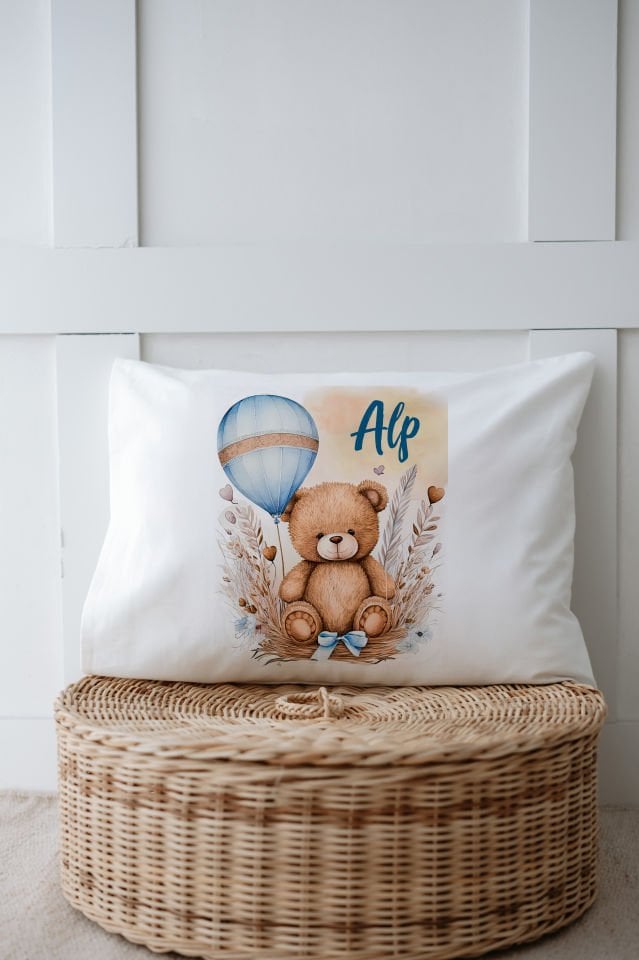 %100 Organik İsme Özel 6lı Hastane Çıkışı Tulum Set Ayıcık