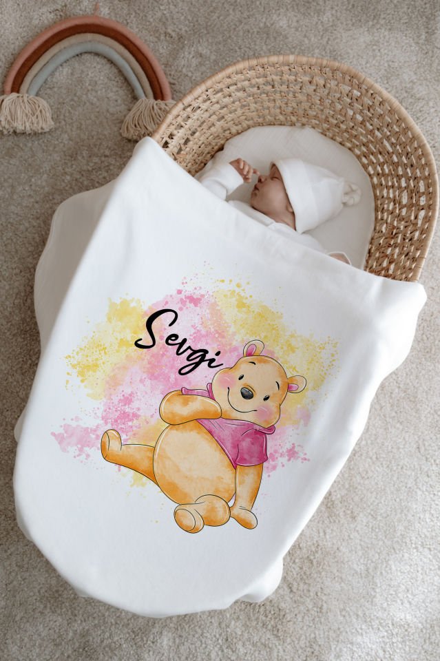 %100 Organik İsme Özel 6lı Hastane Çıkışı Tulum Set Winnie