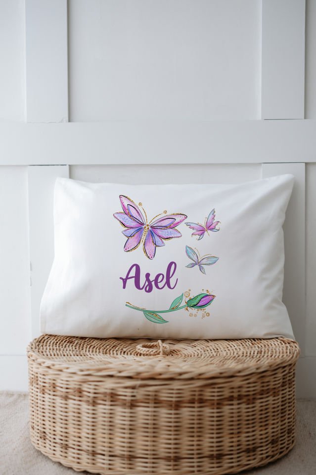 %100 Organik İsme Özel 6lı Hastane Çıkışı Tulum Set Kelebek