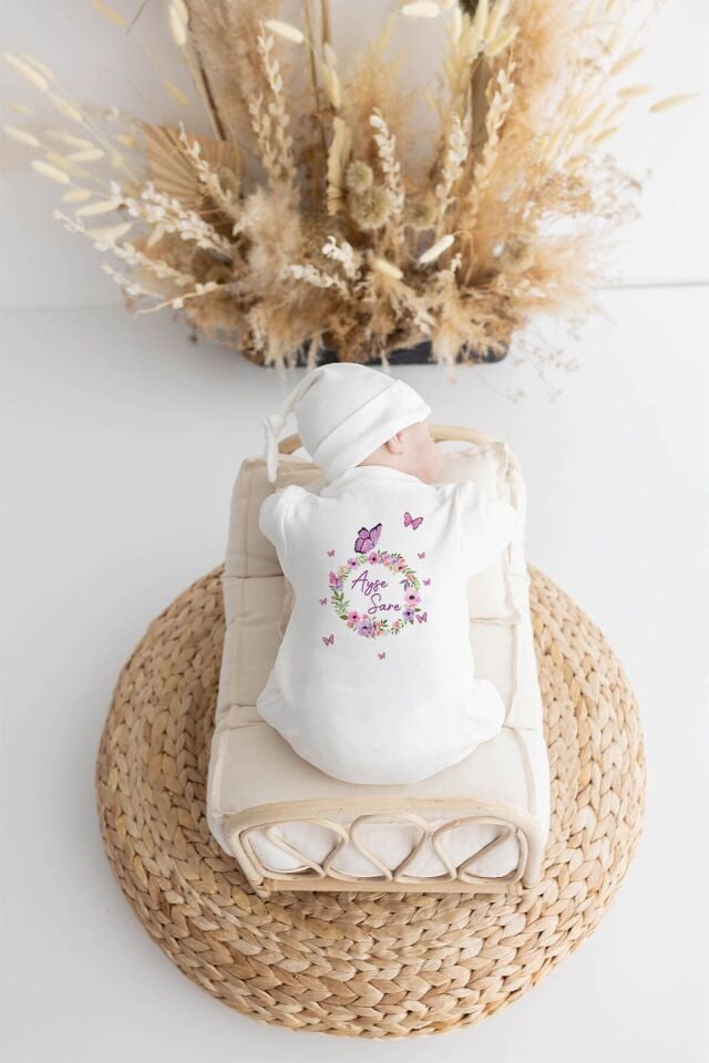 %100 Organik Isme Özel 10lu Hastane Çıkışı