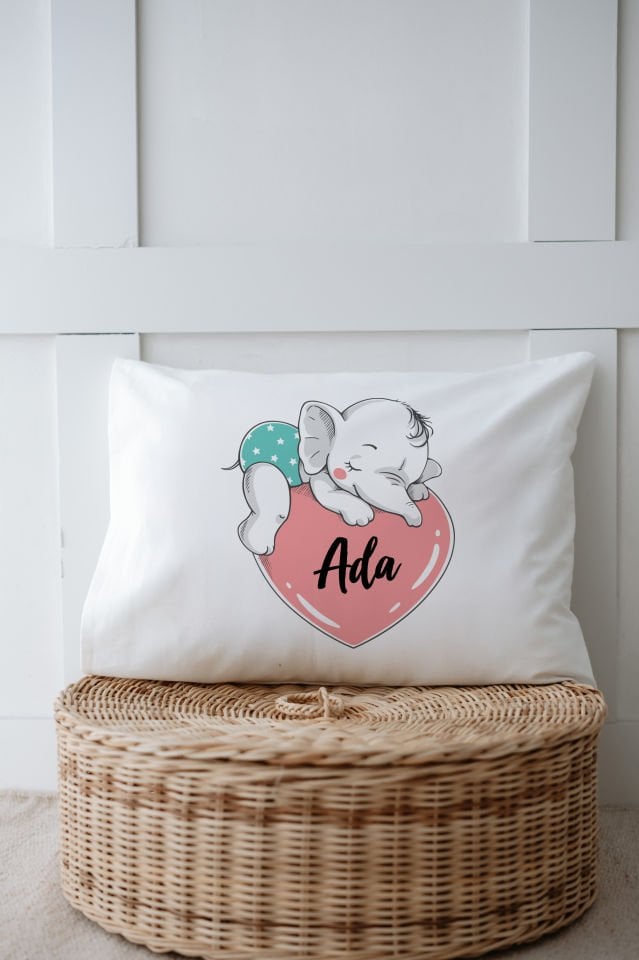 %100 Organik İsme Özel 6lı Hastane Çıkışı Tulum Set Fil