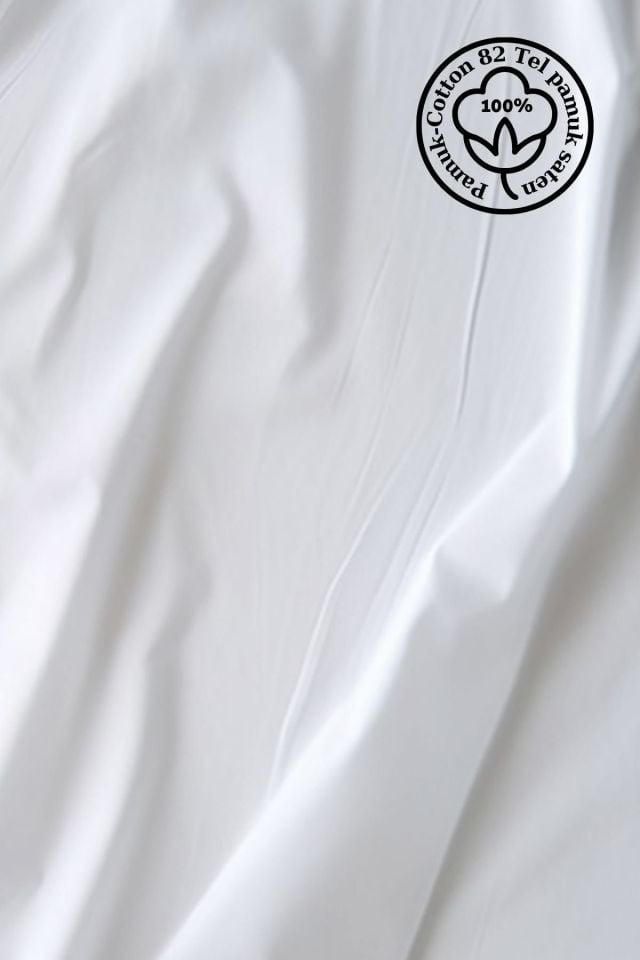 %100 Pamuk Saten İsme Özel 100x200 Tek Kişilik Lastikli Çarşaf Seti Safari