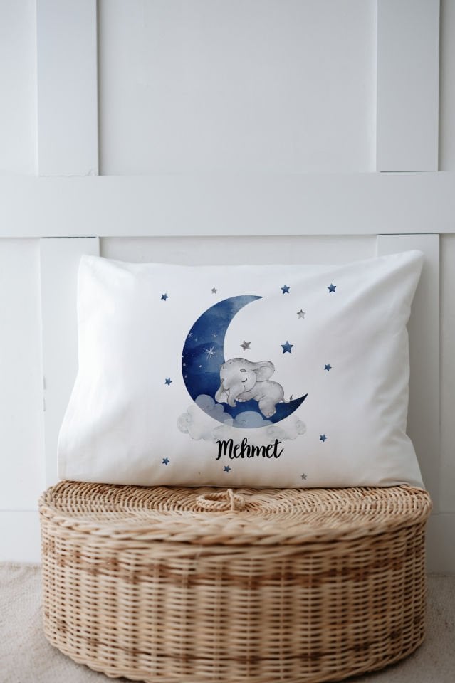%100 Organik İsme Özel 6lı Hastane Çıkışı Tulum Set Fil