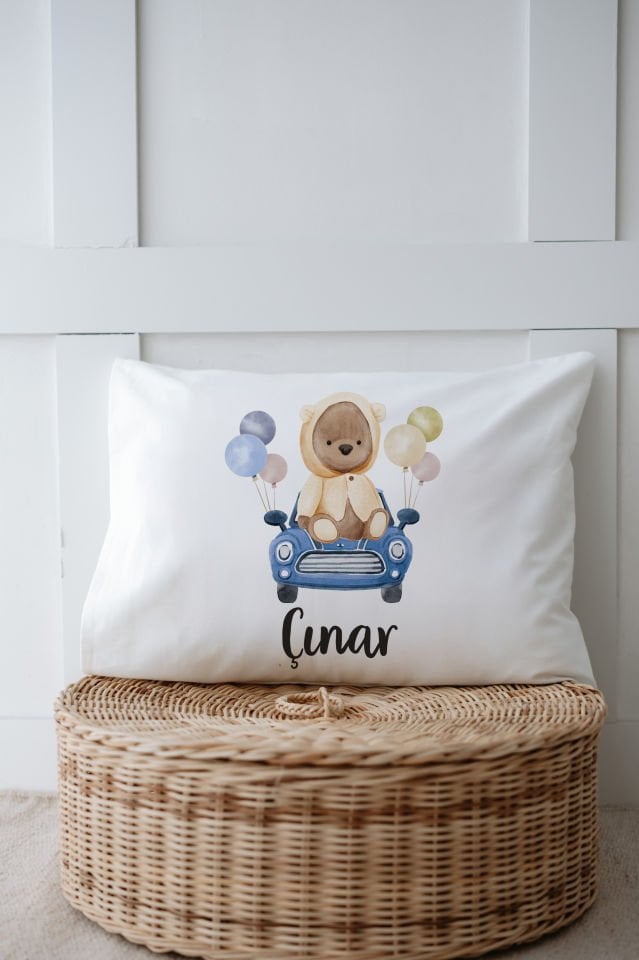 %100 Organik İsme Özel 6lı Hastane Çıkışı Tulum Set Ayıcık