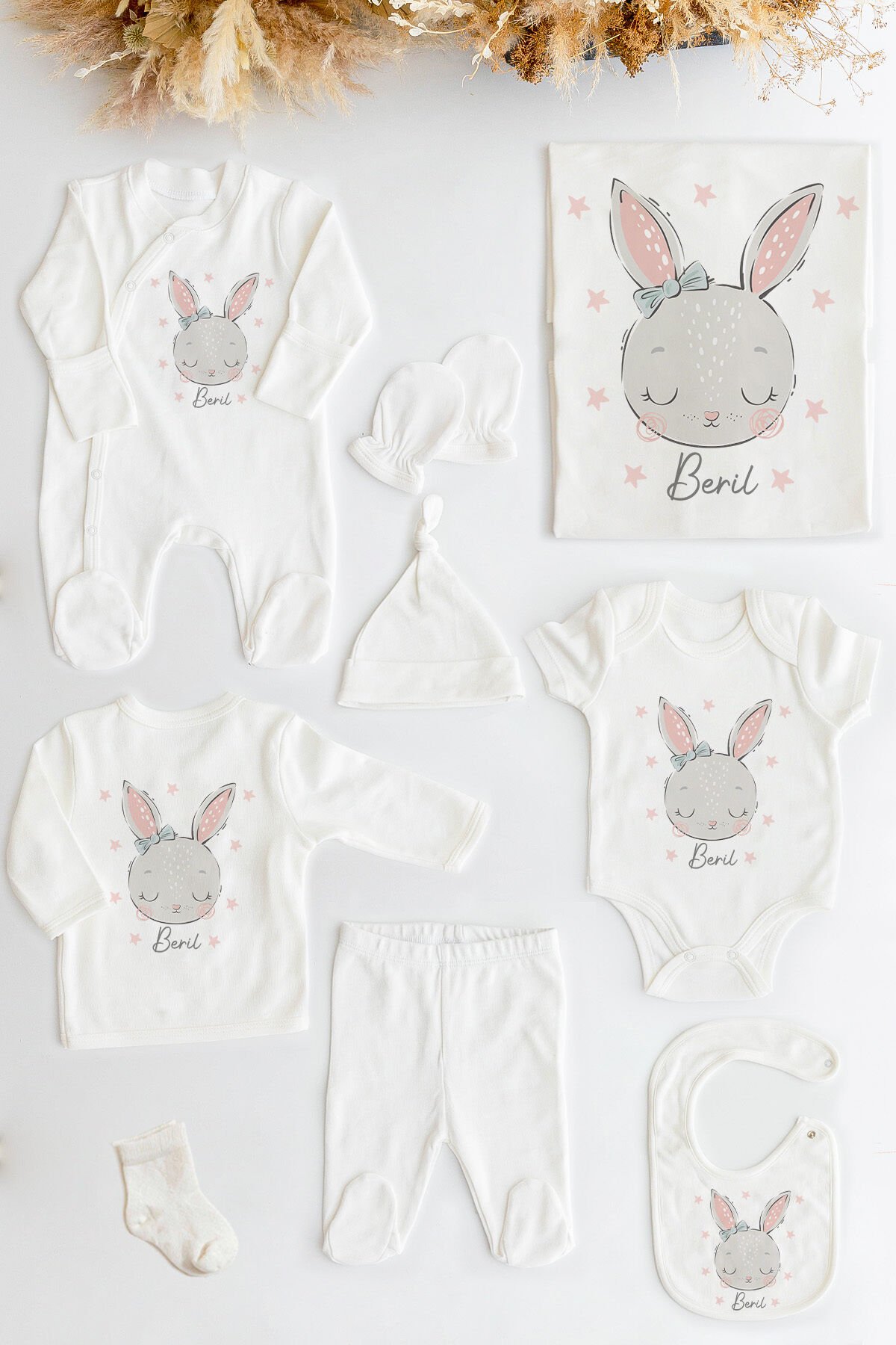 %100 Organik İsme Özel 10lu Hastane Çıkışı