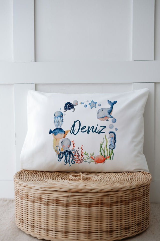 %100 Organik İsme Özel 6lı Hastane Çıkışı Tulum Set Ahtapot