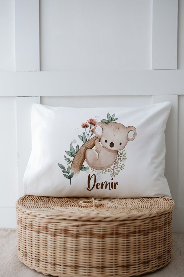 %100 Organik İsme Özel 6lı Hastane Çıkışı Tulum Set Koala