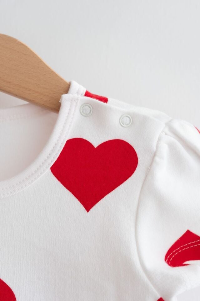 Pamuk Kalpli Uzun Kollu Bebek Body