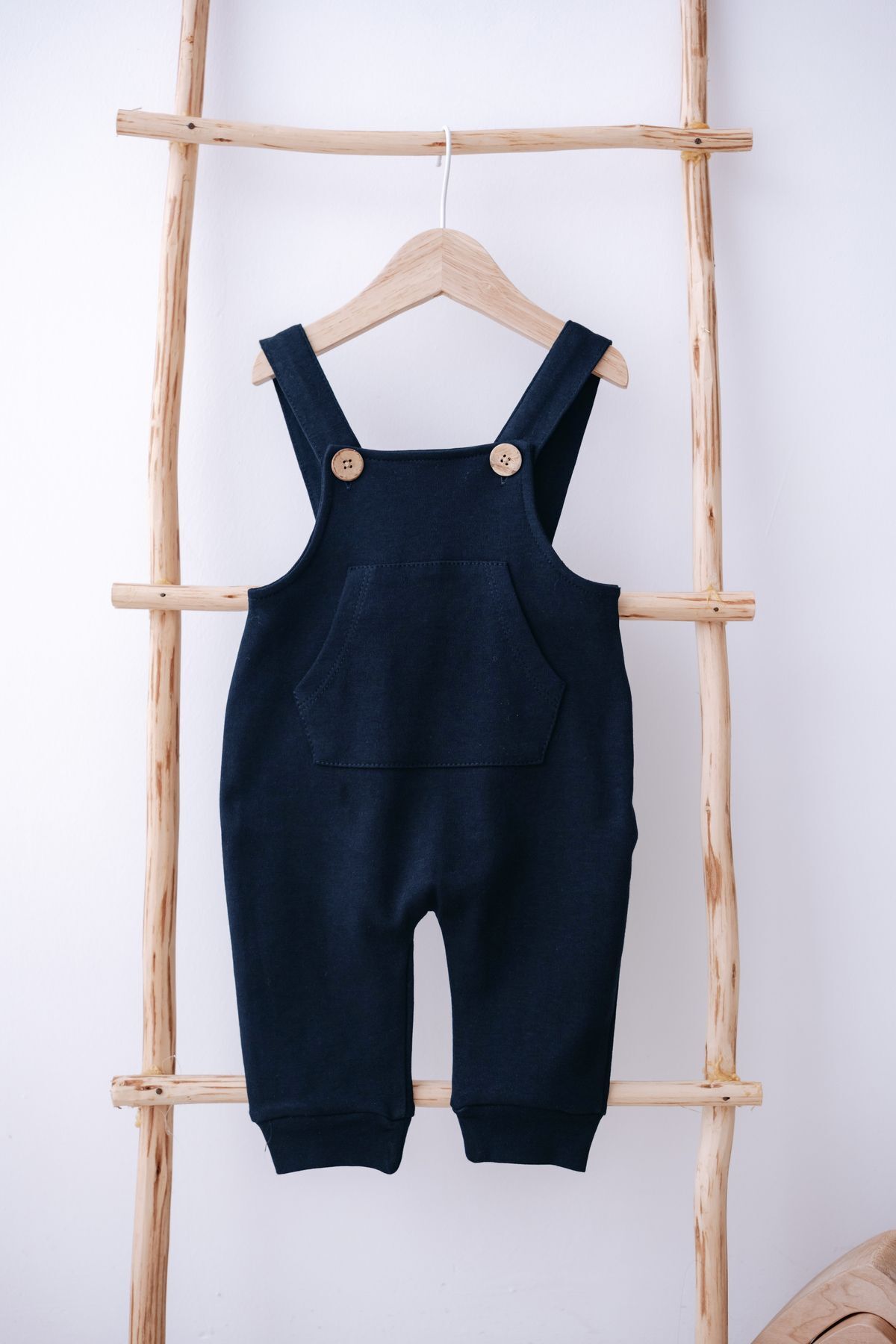 %100 Pamuk Salopet Lacivert