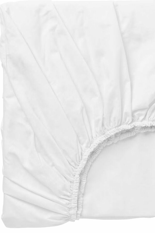 %100 Organik Pamuk Saten Lastikli Çarşaf - 60x120-70x120