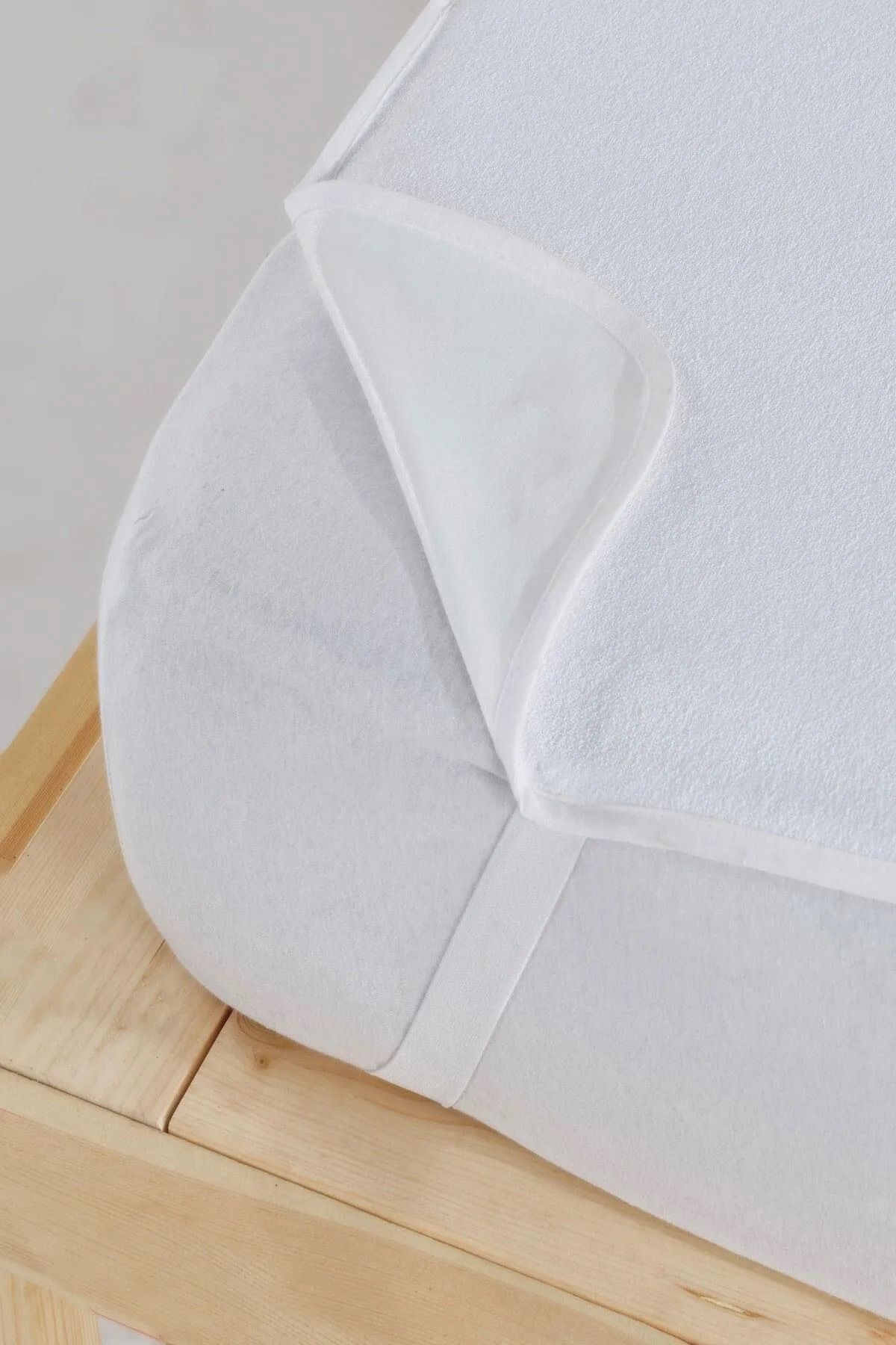 Sıvı Geçirmez Pamuklu Bebek Çocuk Yatağı Koruyucu Alez 70x140