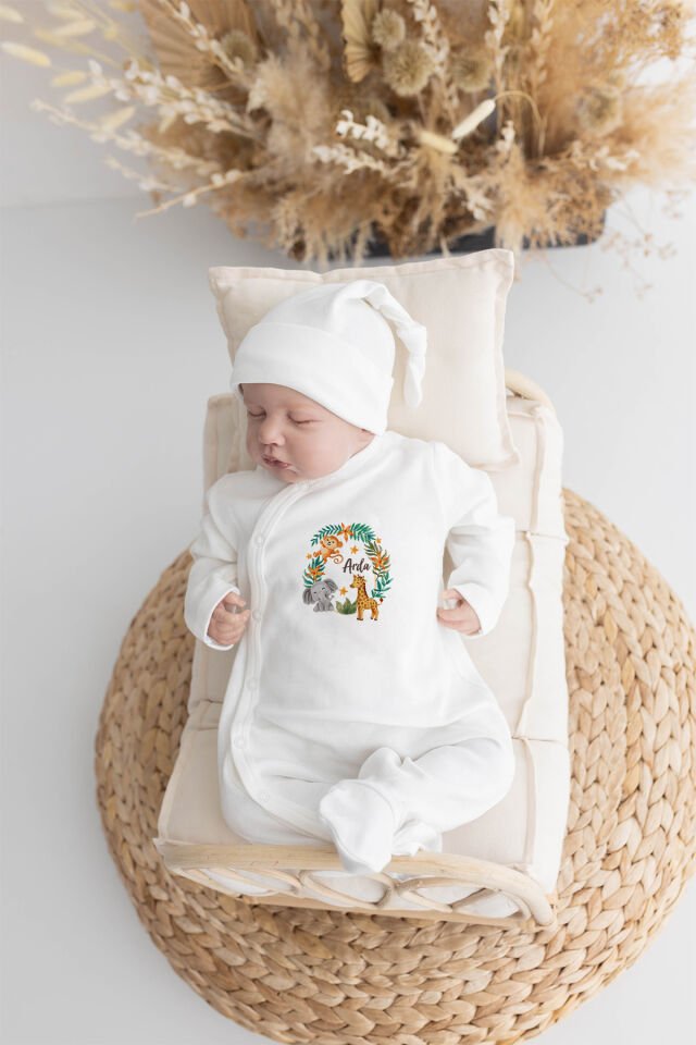 %100 Organik Isme Özel 10lu Hastane Çıkışı