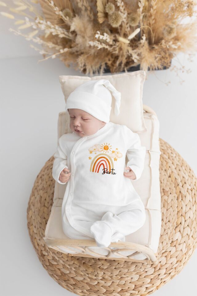 %100 Organik Isme Özel 10lu Hastane Çıkışı