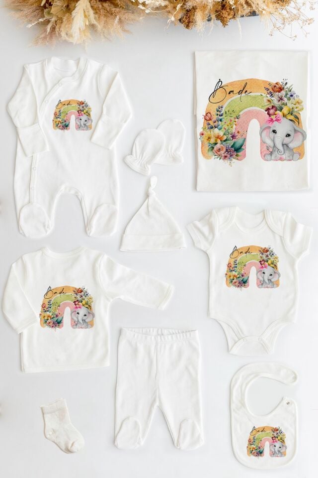 %100 Organik Isme Özel 10lu Hastane Çıkışı