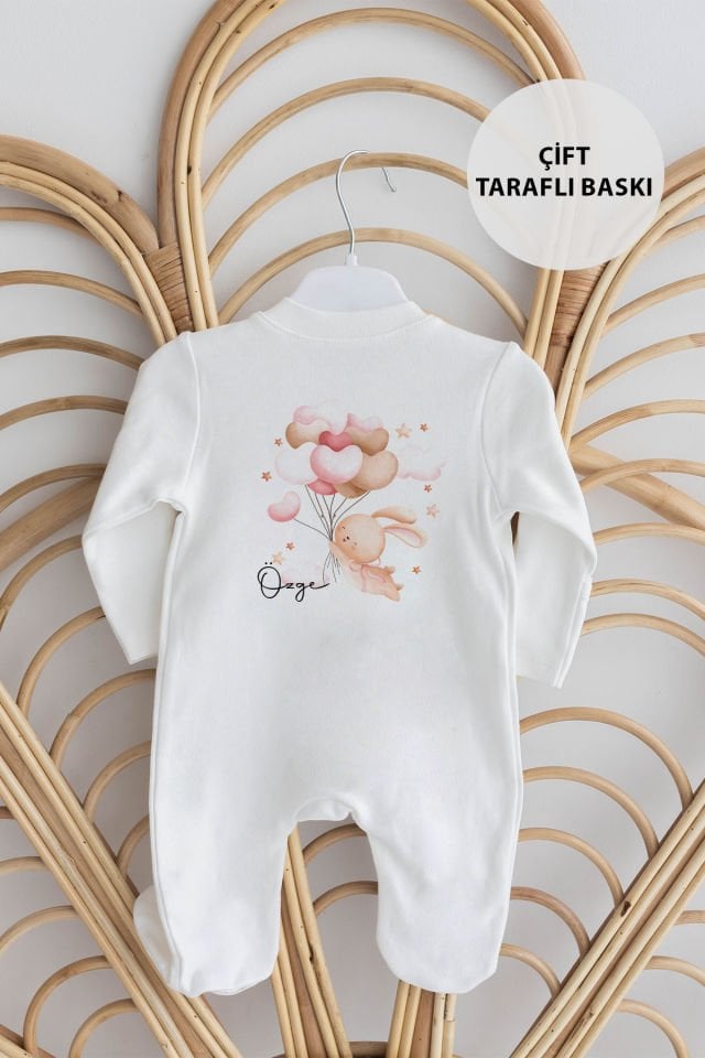%100 Organik İsme Özel 10lu Hastane Çıkışı Tavşan