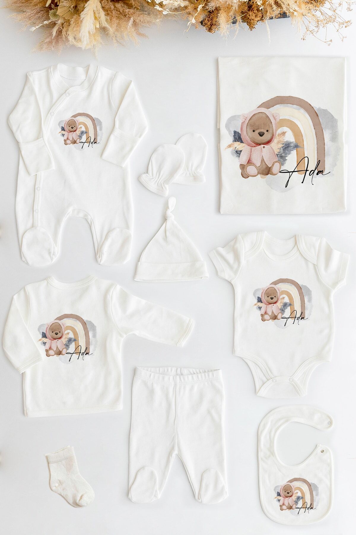 %100 Organik İsme Özel 10lu Hastane Çıkışı