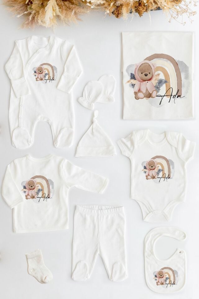 %100 Organik İsme Özel 10lu Hastane Çıkışı