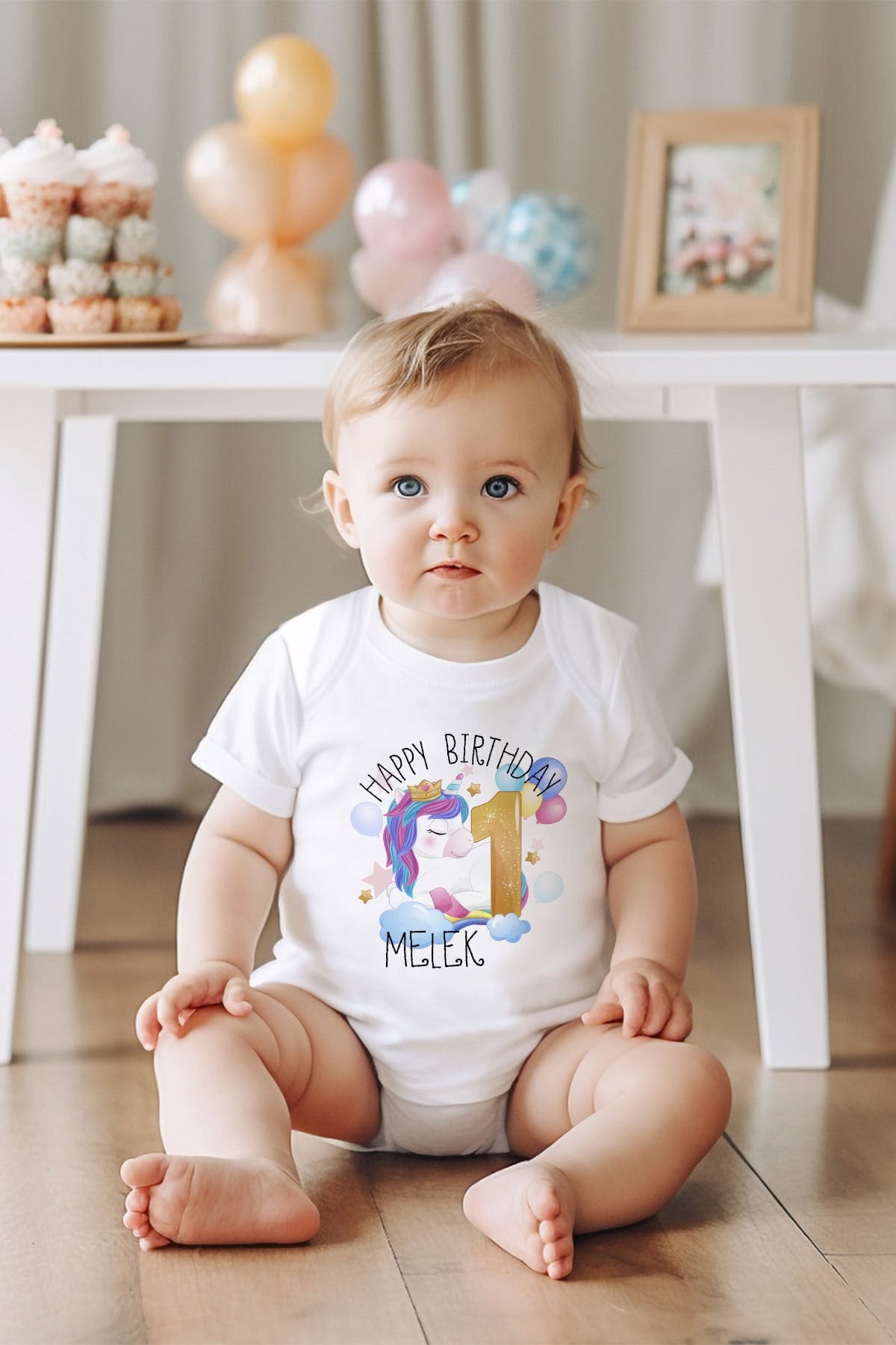 1 Yaş Doğum Günü Bebek Body
