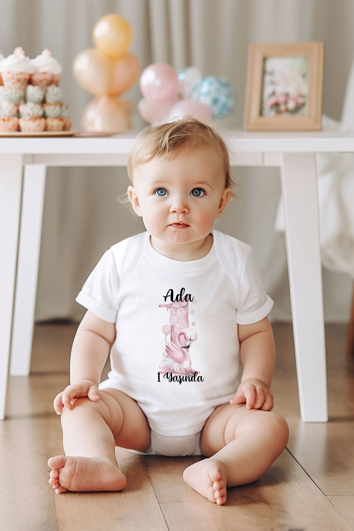 1 Yaş Doğum Günü Bebek Body