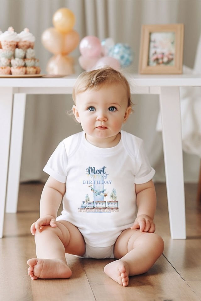 1 Yaş Doğum Günü Bebek Body