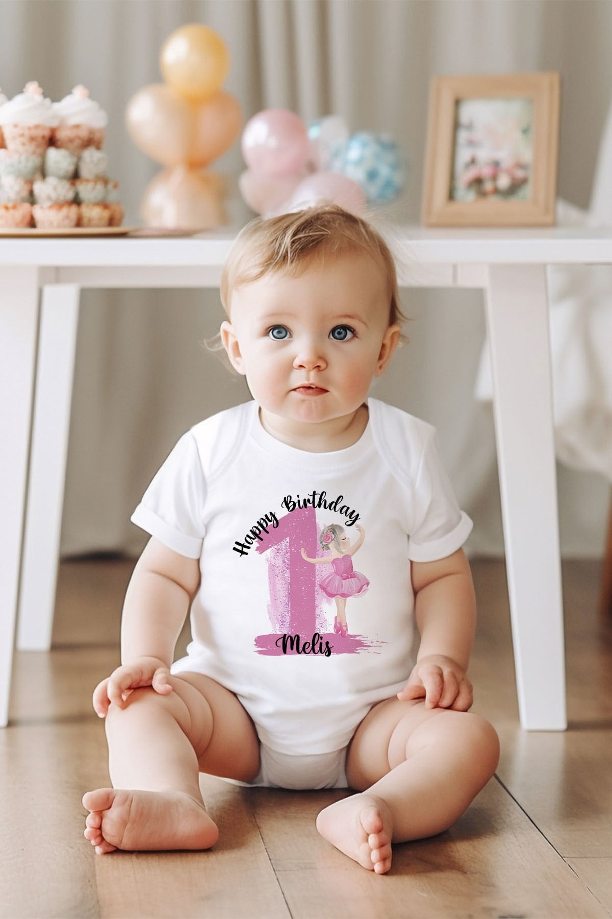 1 Yaş Doğum Günü Bebek Body