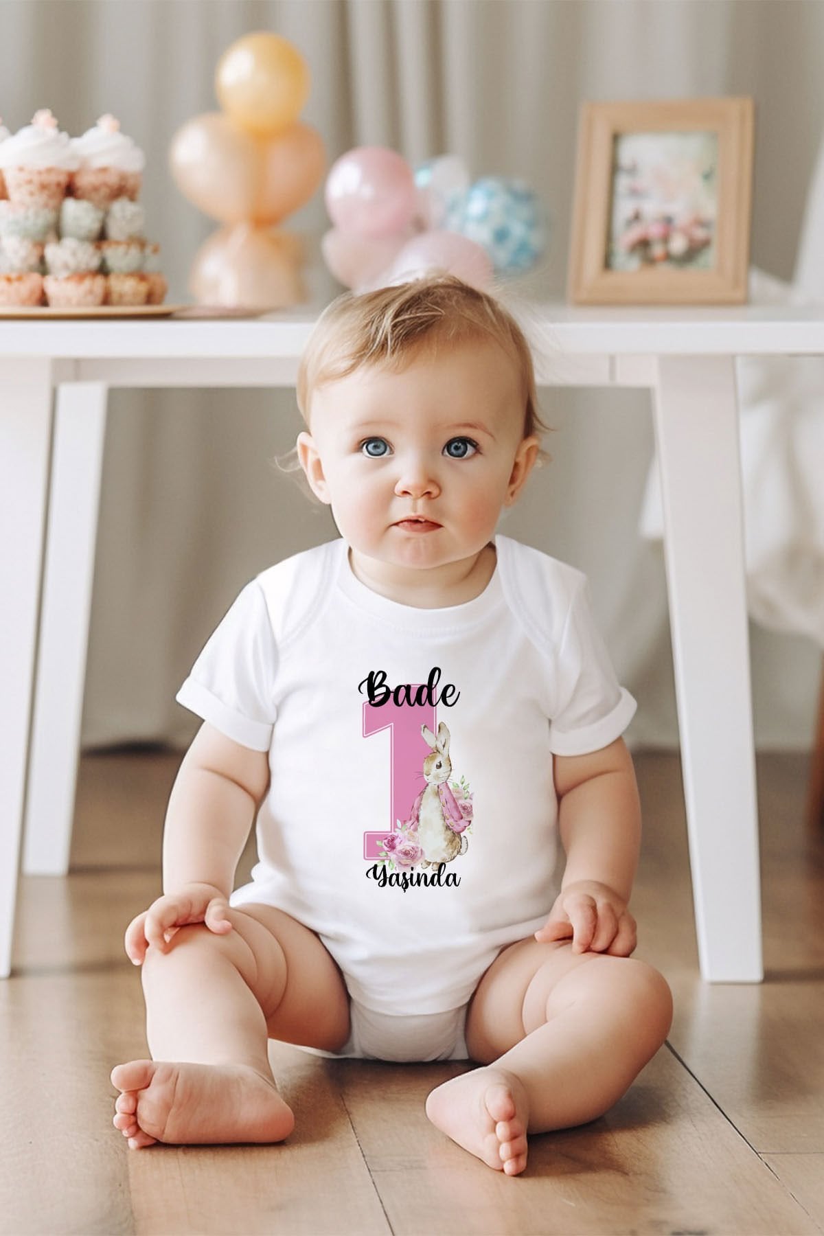 1 Yaş Doğum Günü Bebek Body