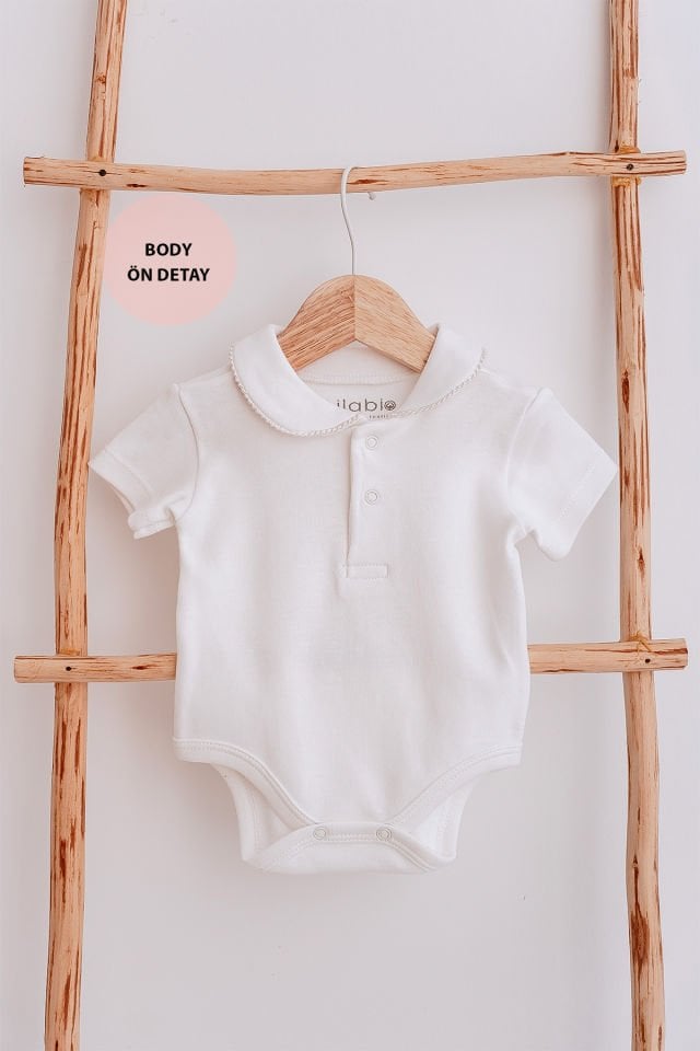 Lilabio Bebe Yaka İsme Özel Delux 12li Hastane Çıkışı Gökkuşağı
