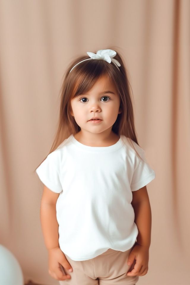 %100 Pamuk Kız Çocuk Regular Kısa Kollu T-shirt 12-18 AY