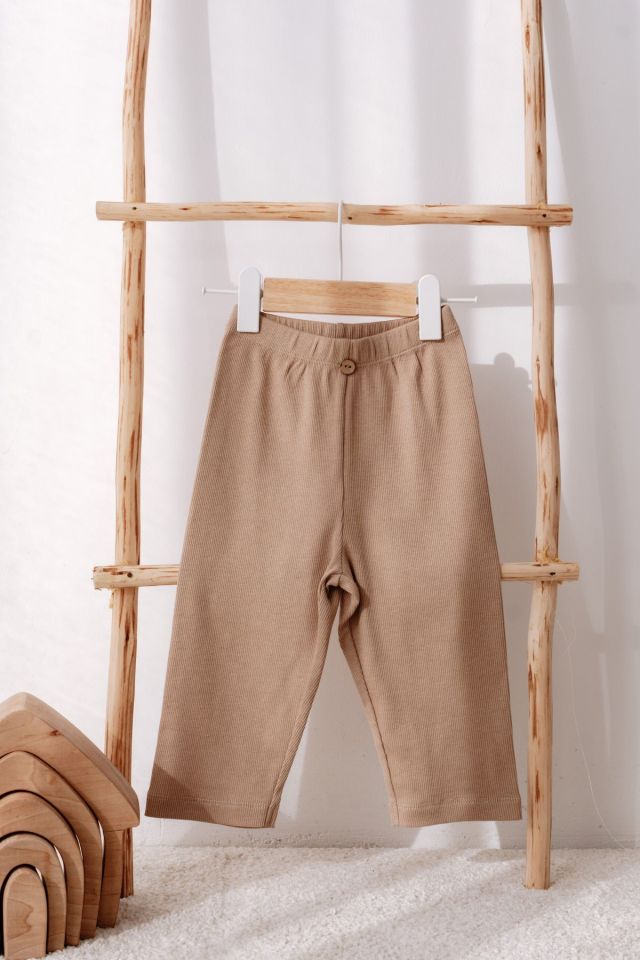 3lü Fitilli Tayt Kahverengi