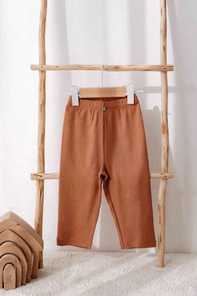 3lü Fitilli Tayt Kahverengi