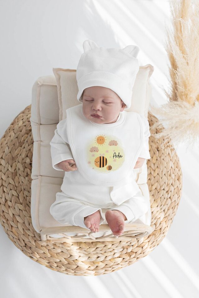 %100 Organik Isme Özel 10lu Hastane Çıkışı