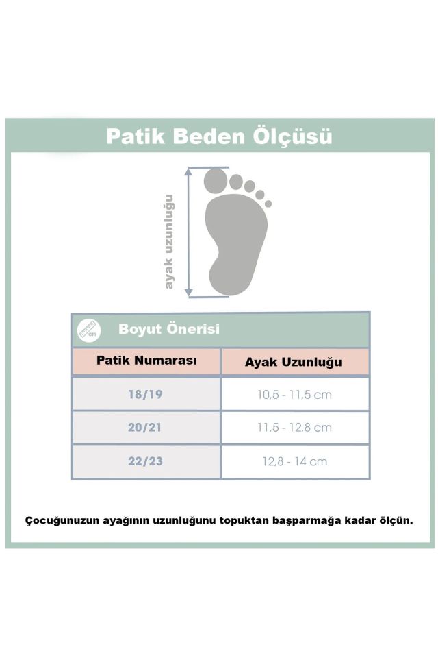 Pamuklu Kaydırmaz Taban Bebek Patik, Ev Botu Terliği Kreş Ayakkabısı Panduf 18 - 19 - Renkli