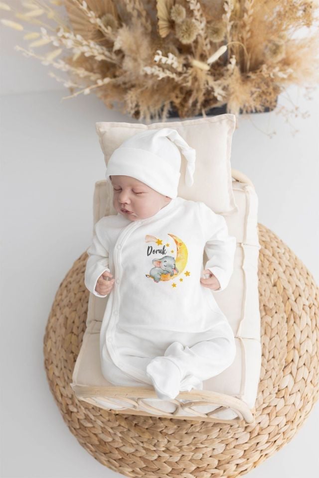 %100 Organik İsme Özel 10lu Hastane Çıkışı Mickey