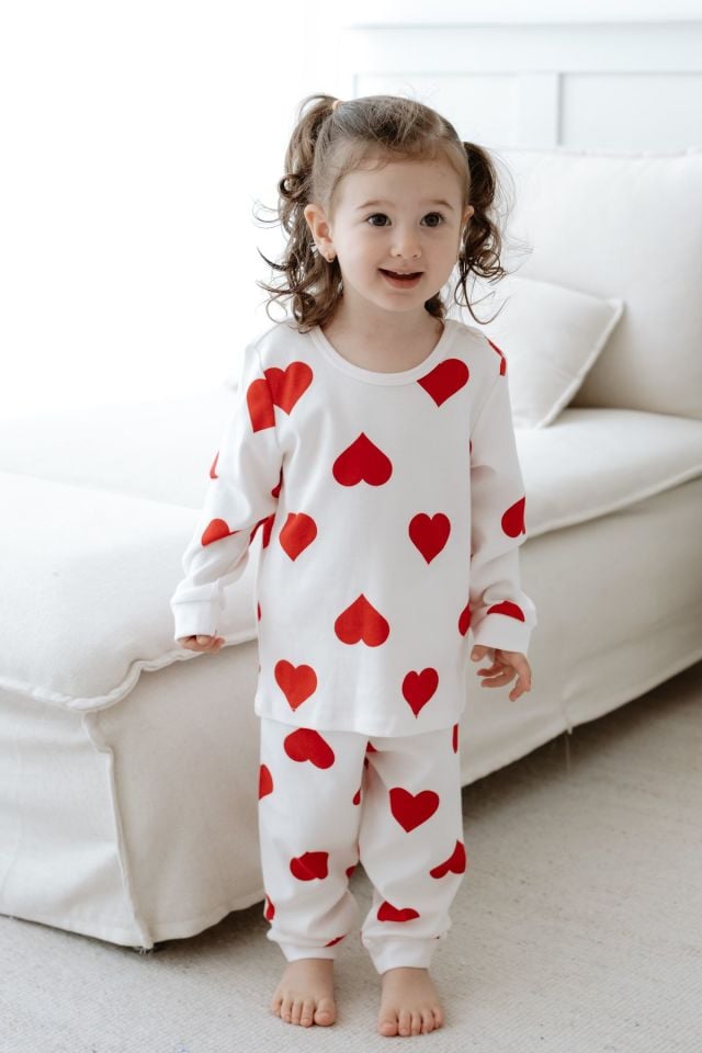 %100 Pamuk Kalpli Çocuk Pijama Takımı