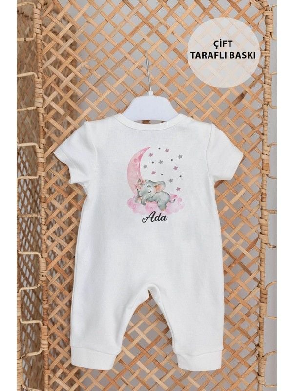 Lilabio Organik İsme Özel Yazlık 10LU Hastane Çıkışı Fil